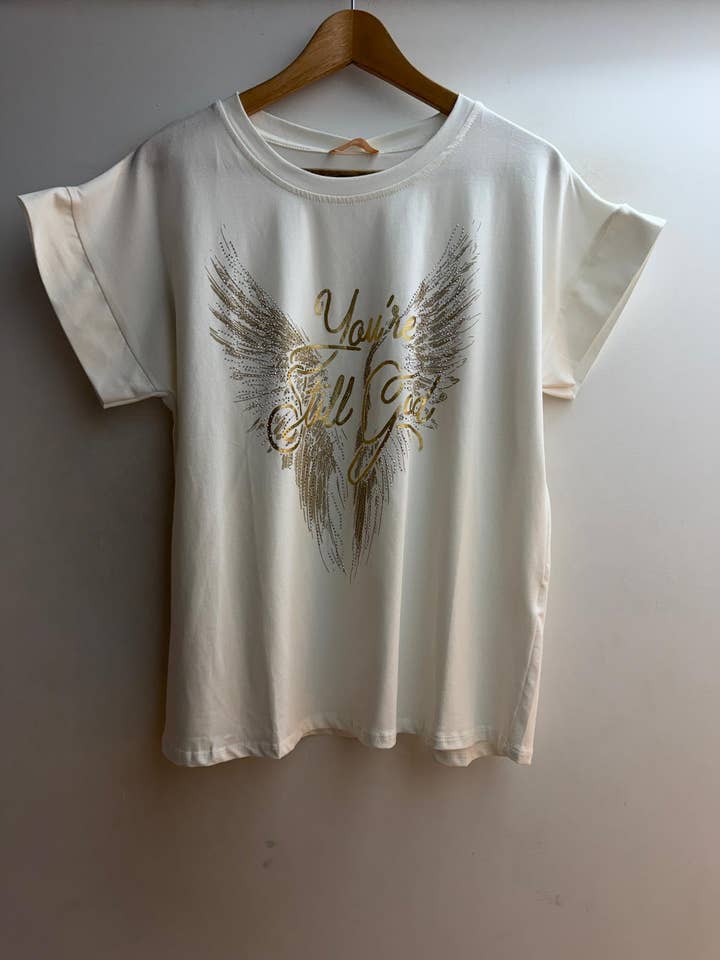 Maglietta stampata 8131YS per la vendita all'ingrosso da parte di LORIANE