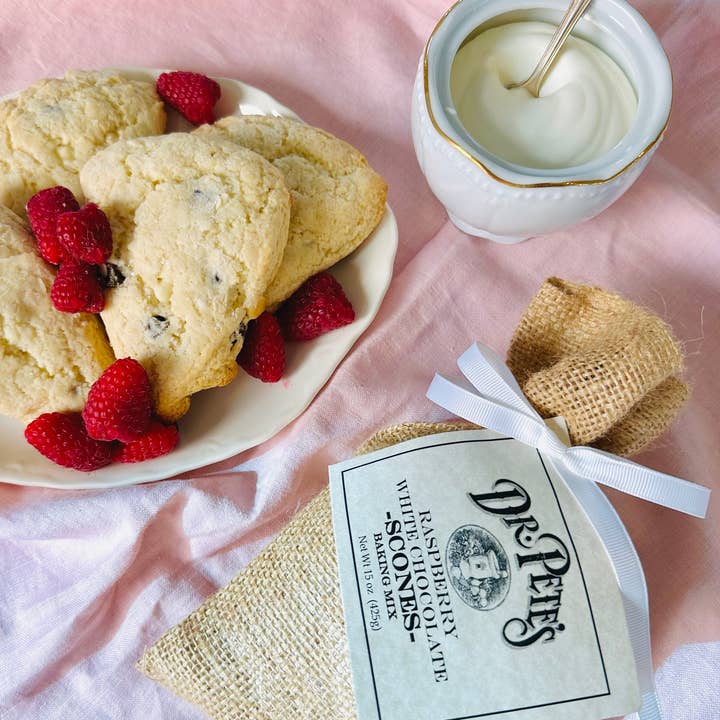 Dr. Pete's Foods - Wholesale Biscuit Mix - Raspberry White Chocolate Scone Mix
