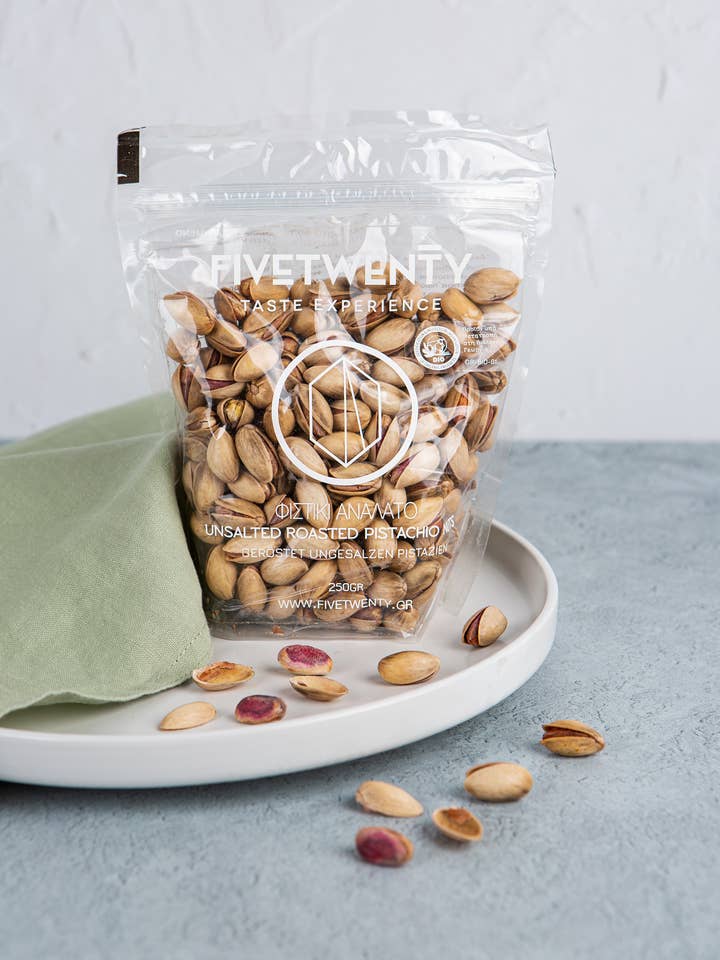 Pistaches 250g (non salées, zip-bag) pour la vente par FiveTwenty Taste Experience