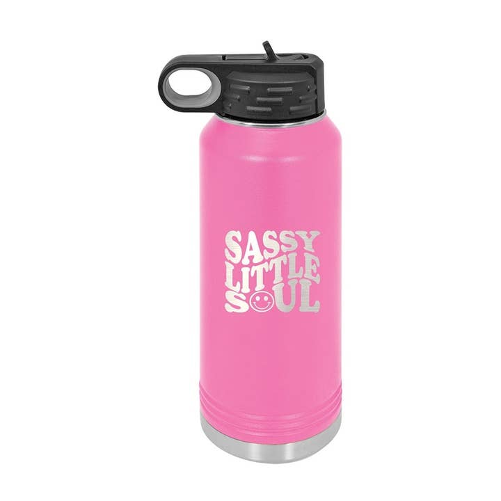 Viv&Lou - Vente Bouteilles d'eau - Sassy Little Soul 20 oz. Gourde isotherme