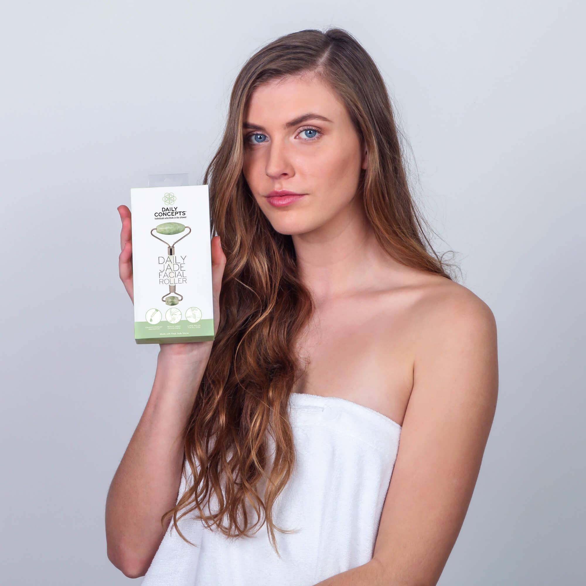 Daily Concepts - Venta al por mayor Rodillos de belleza/faciales - Rodillo facial de jade diario11