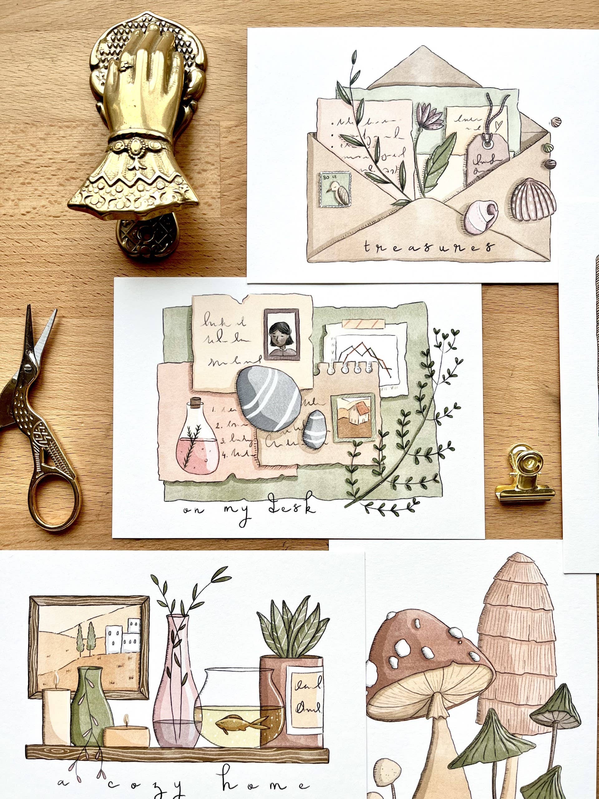 Nikki Dotti - Wholesale Art Print - Art print set - At home3