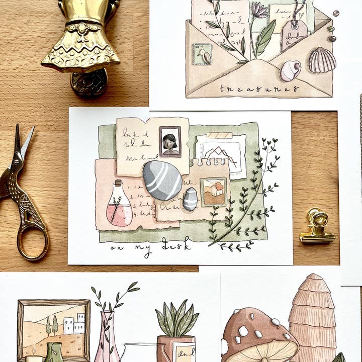 Nikki Dotti – Impressão artística por atacado – Conjunto de impressões artísticas - Em casa3