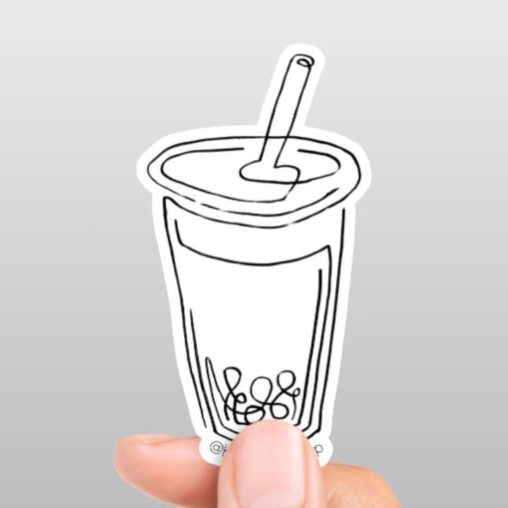 Autocollant Boba pour la vente par HAKUMORI