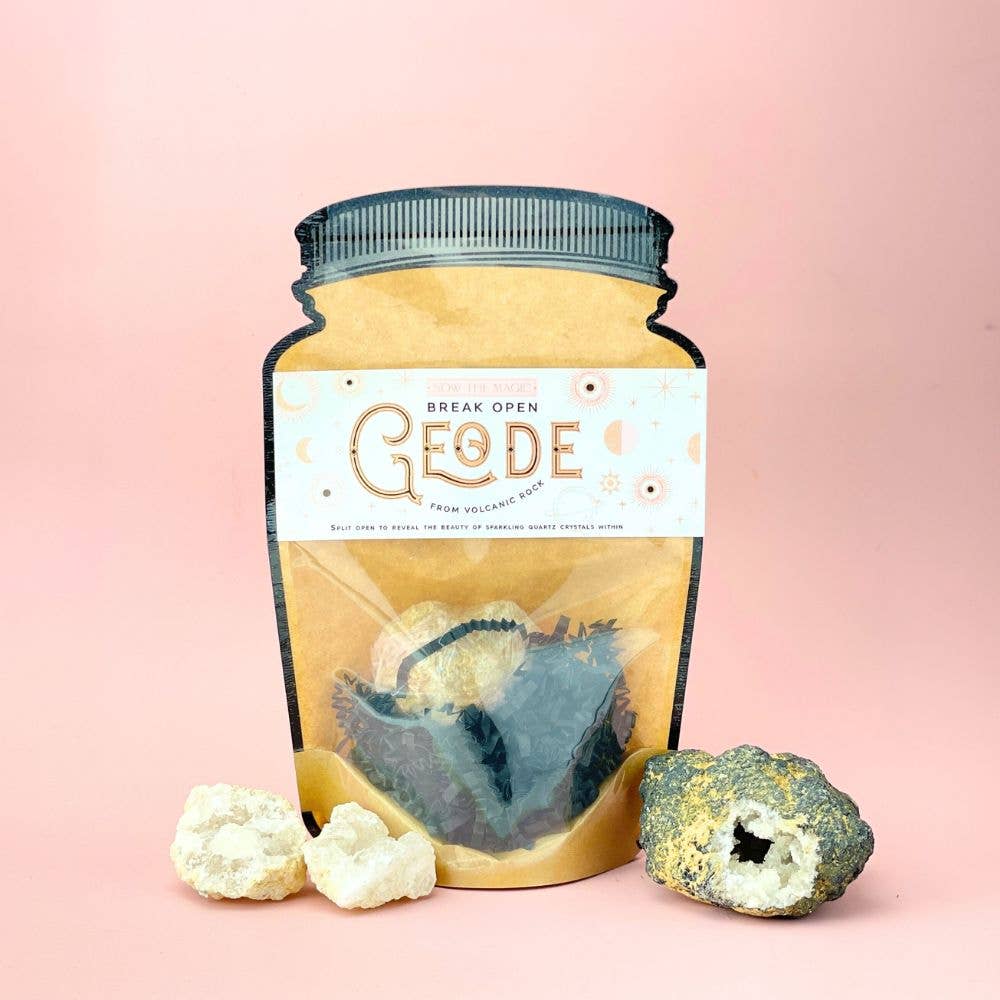 Sow the Magic - Venta al por mayor Piedras/cristales espirituales - Rompe Geoda de Roca – Tesoro Oculto de Cristal4