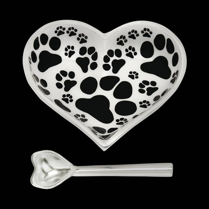 Happy Puppy Love Heart with Heart Spoon for wholesale by Inspired Generations