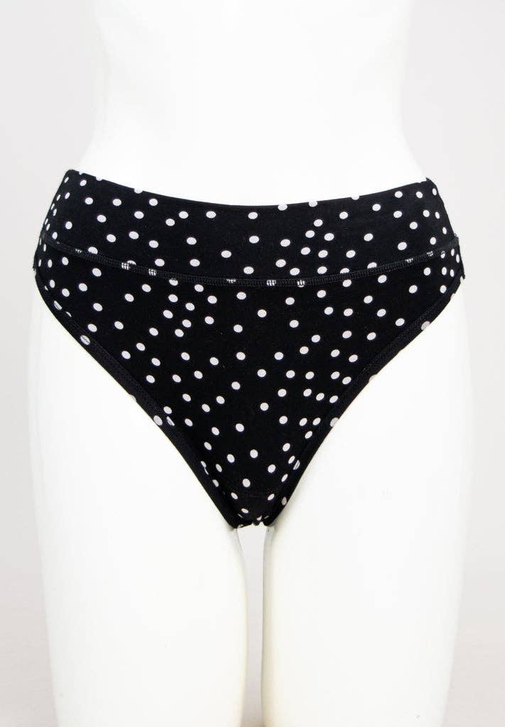 Blue Sky Clothing Co LLC - Wholesale Underwear - Women's - La Thong, Polka, Bamboo0
