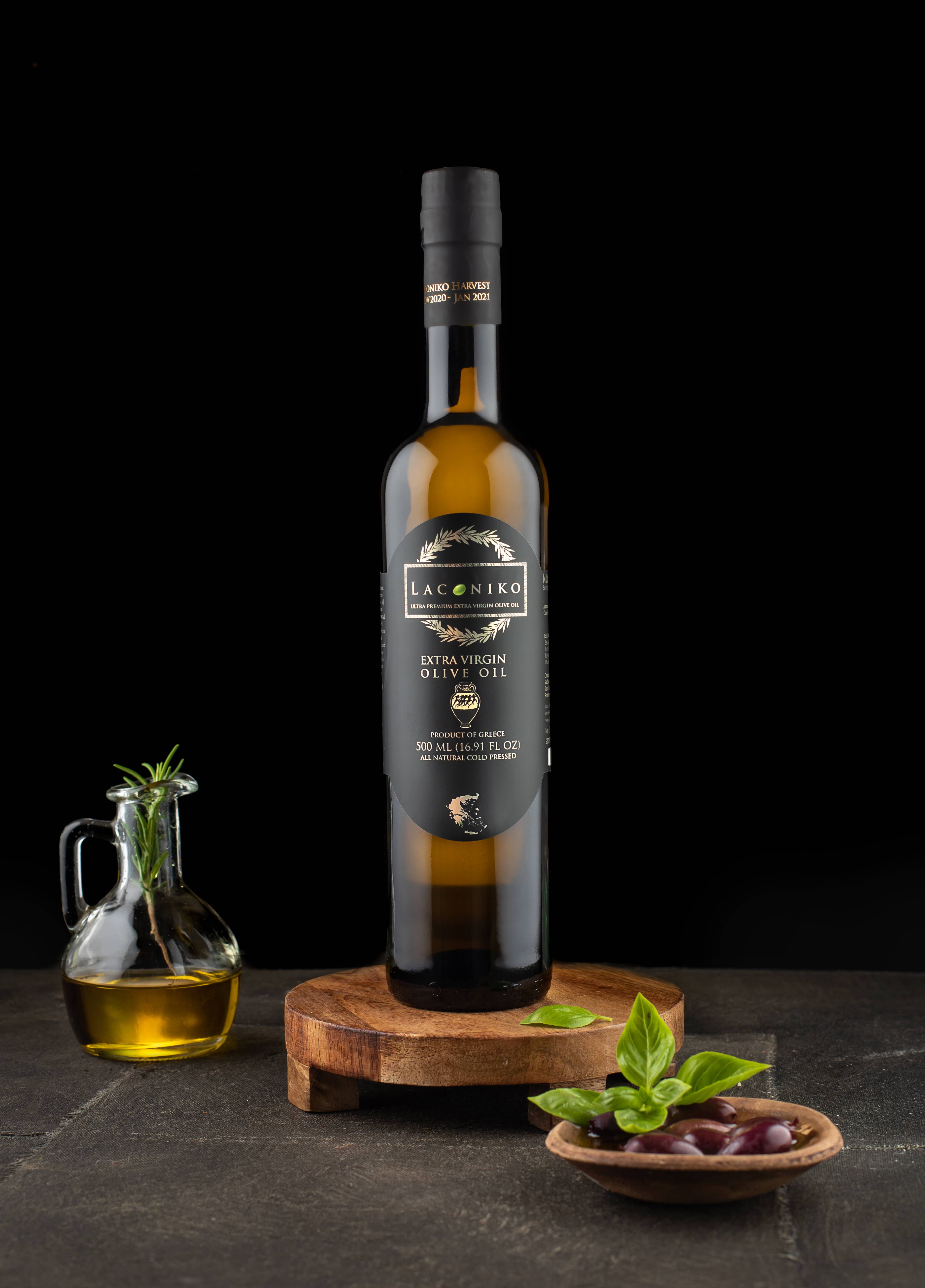 Laconiko - Wholesale Olive oil - Laconiko 500 ml Ultra Premium 100% Extra Virgin Olive Oil