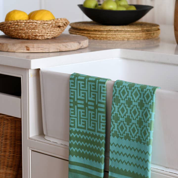 African Jacquard - Wholesale Tea Towel - Penta Tea Towels (Set of two)