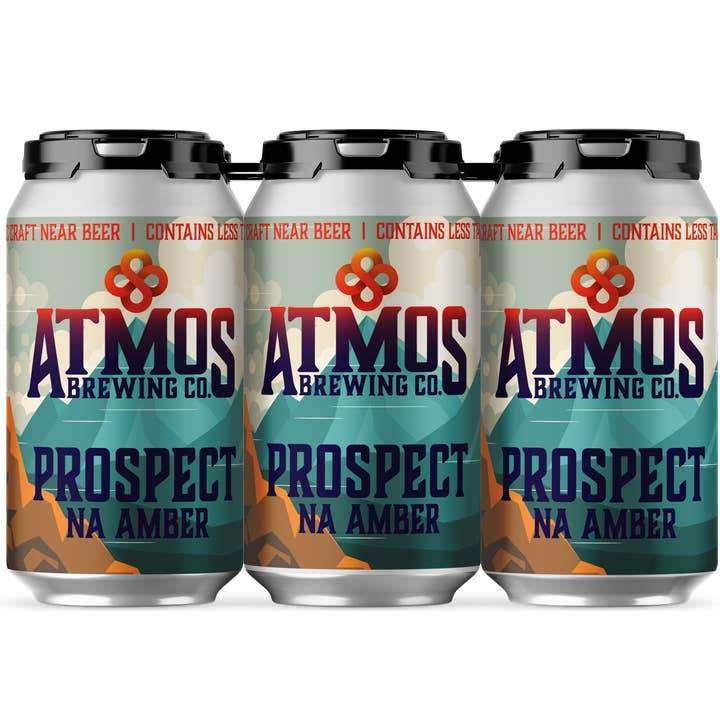 Atmos Brewing Company - Wholesale Non-Alcoholic Beer - Prospect Non-Alcoholic Amber (6-Pack)