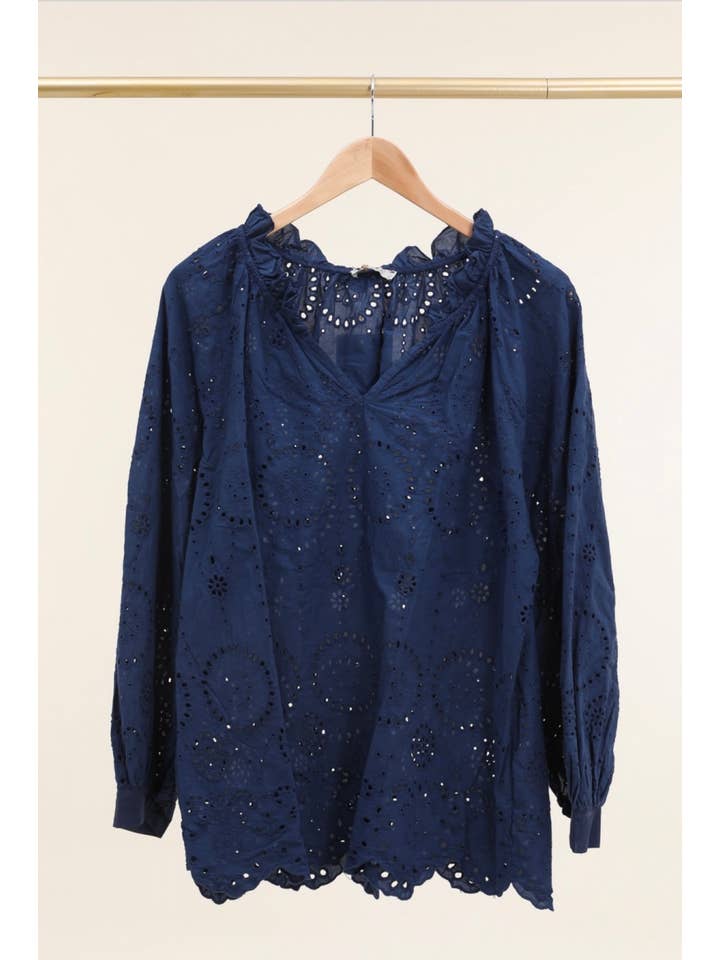 LÉA & LUC - Wholesale Blouse - Women's - 100% Cotton Blouse REF. 1216817