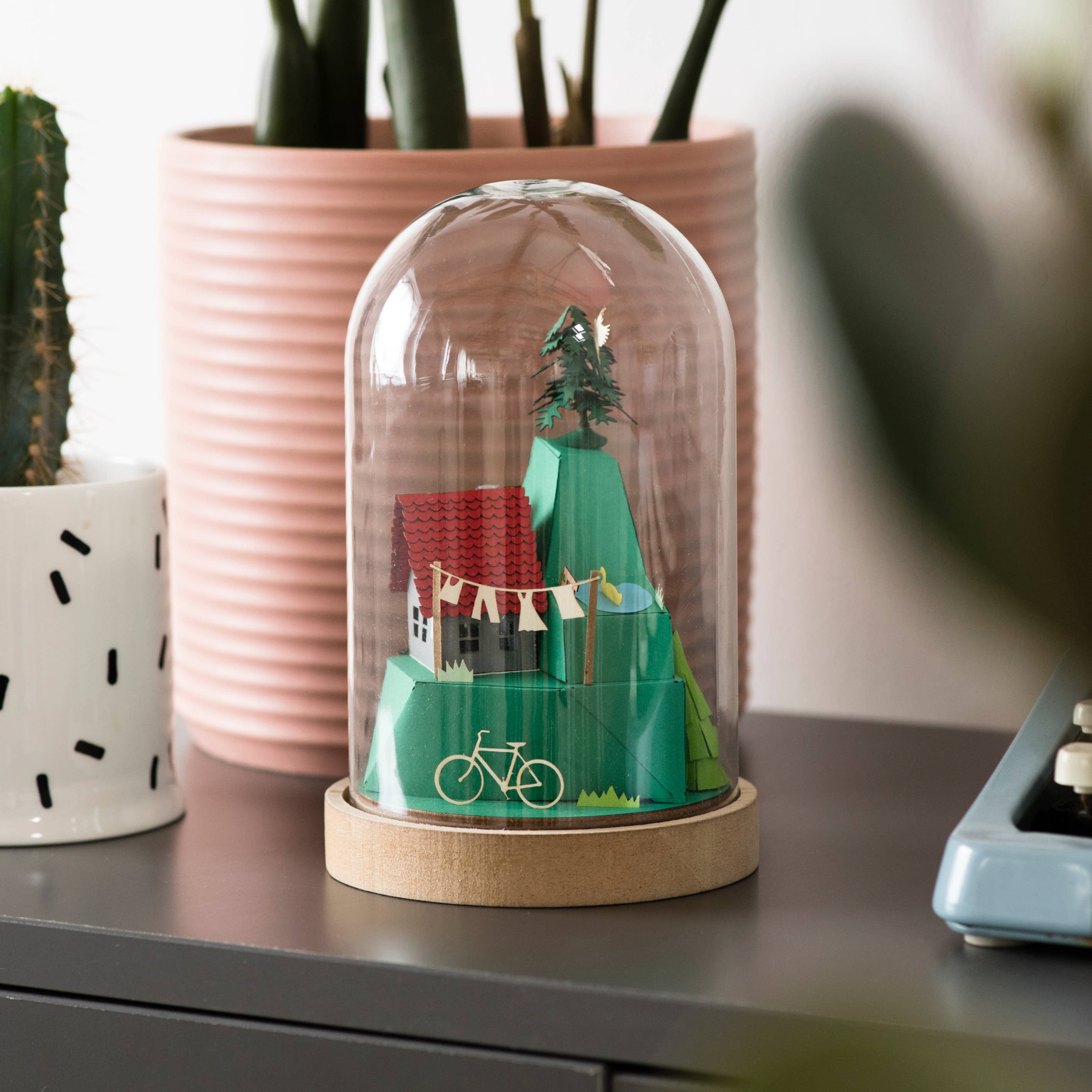 My Papercut Forest – wholesale DIY craft kit – Paper 3D craft kit neighbourhood 8