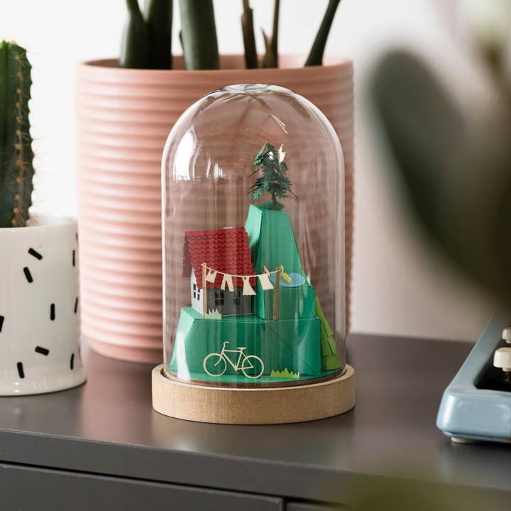 My Papercut Forest – wholesale DIY craft kit – Paper 3D craft kit neighbourhood 8