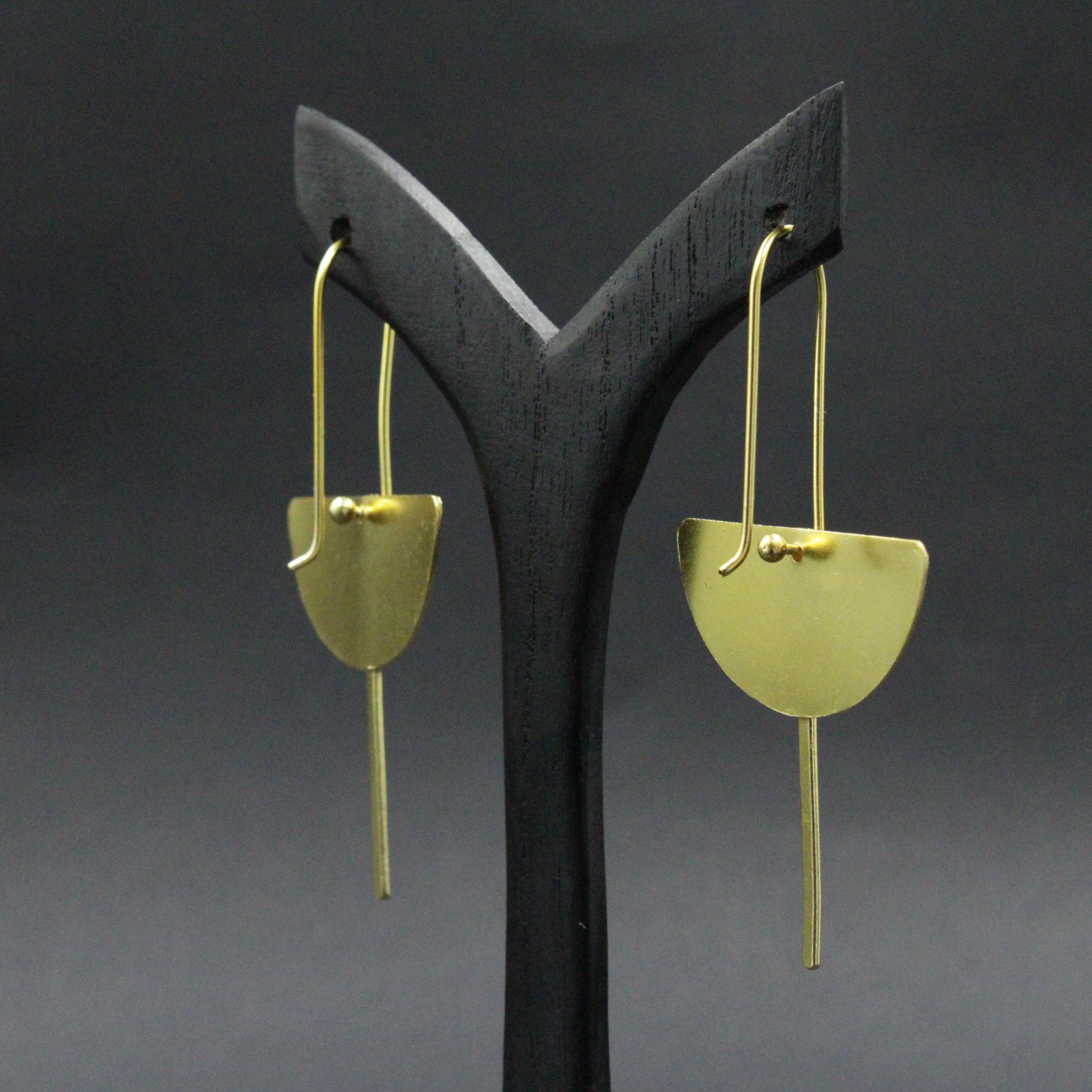 LA MAR - Wholesale Dangle Earrings - MERIDIANA gold-plated earrings7