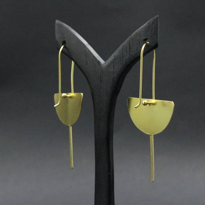 LA MAR - Wholesale Dangle Earrings - MERIDIANA gold-plated earrings7