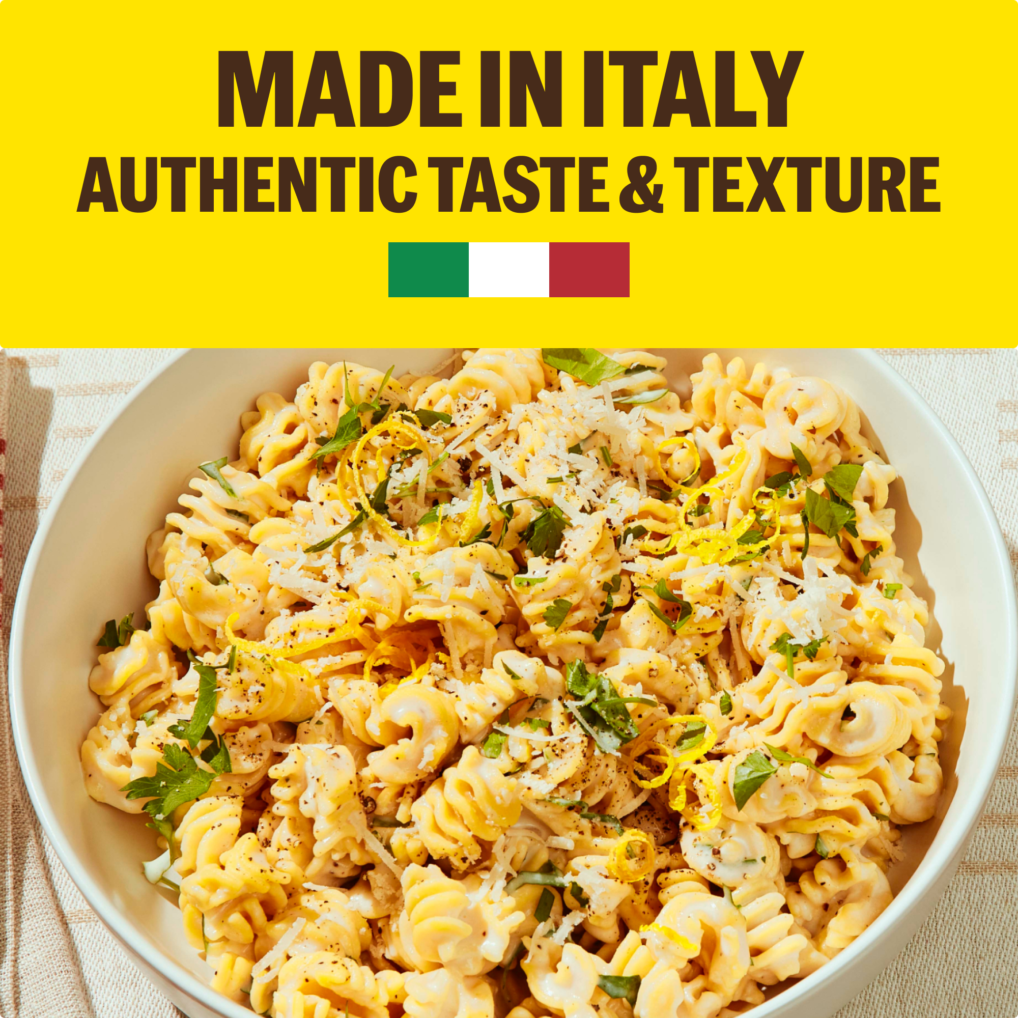 Brami - Wholesale Pasta - Semolina Wheat & Lupini Pasta | Radiatori (12 oz)3