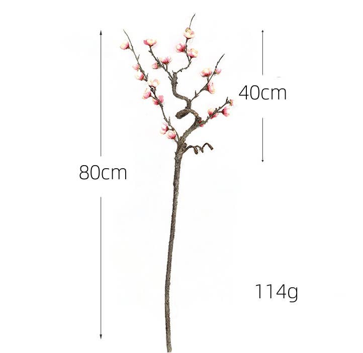 ACNITE(We cover U.S. import duties) – wholesale Konstgjorda blommor – Konstgjord körsbärsblomma för hemdekoration7