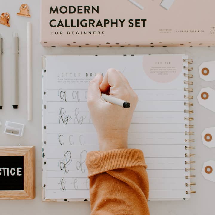 Paige Tate & Co. - Wholesale DIY Craft Kit - Modern Calligraphy Set for Beginners