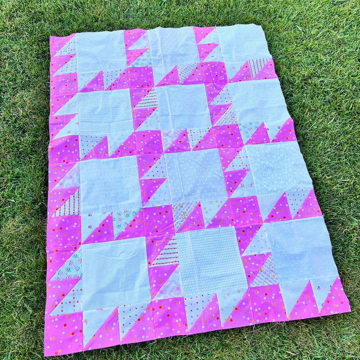 AllisonRamsing.com - Wholesale Craft Supplies - Layer Cake Bear Paws Quilt Pattern - Printed3