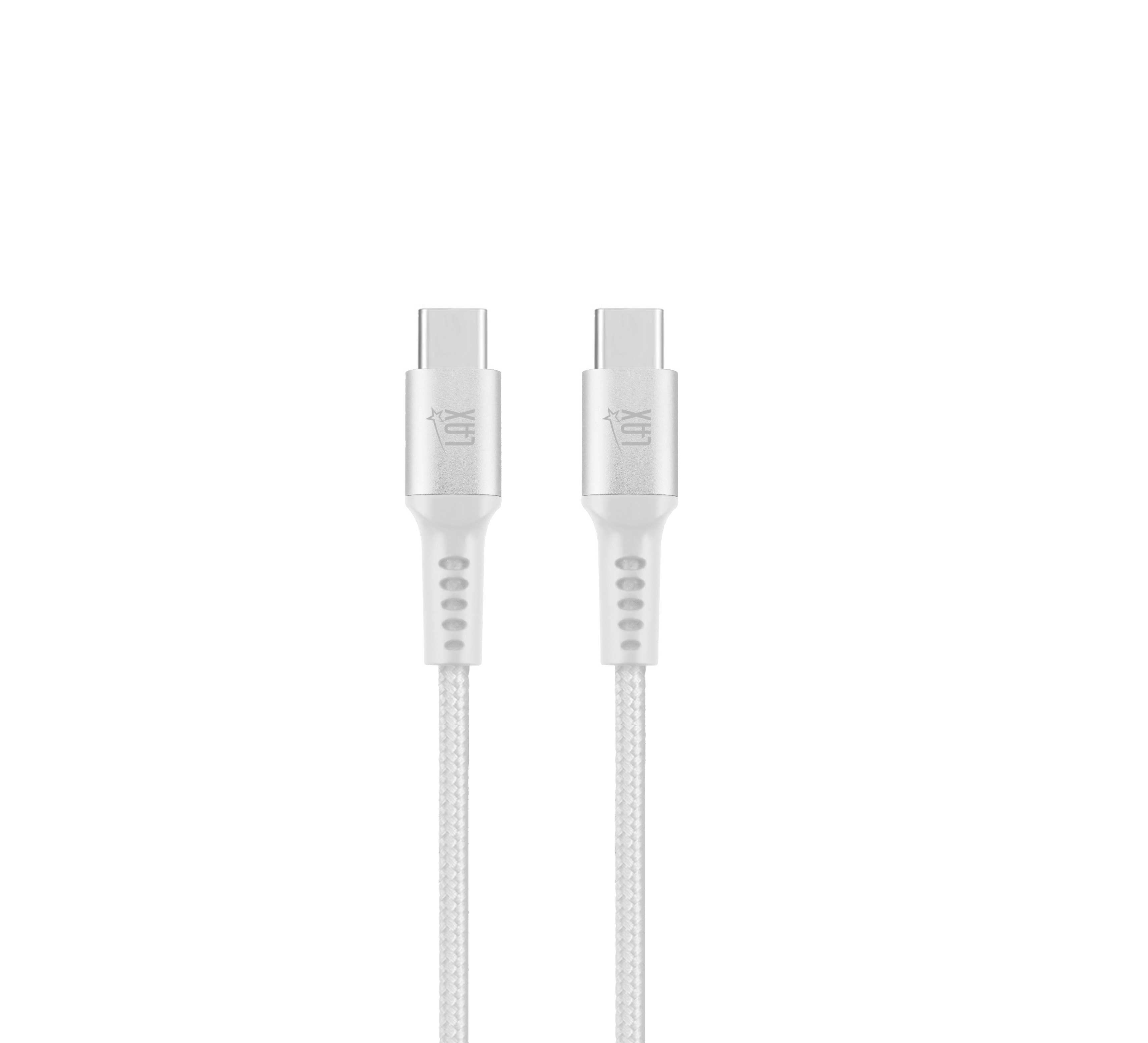 LAX Gadgets - Wholesale Charging Cable - Durable Cables USB-C to USB-C - 6 Feet -Retail Pack4