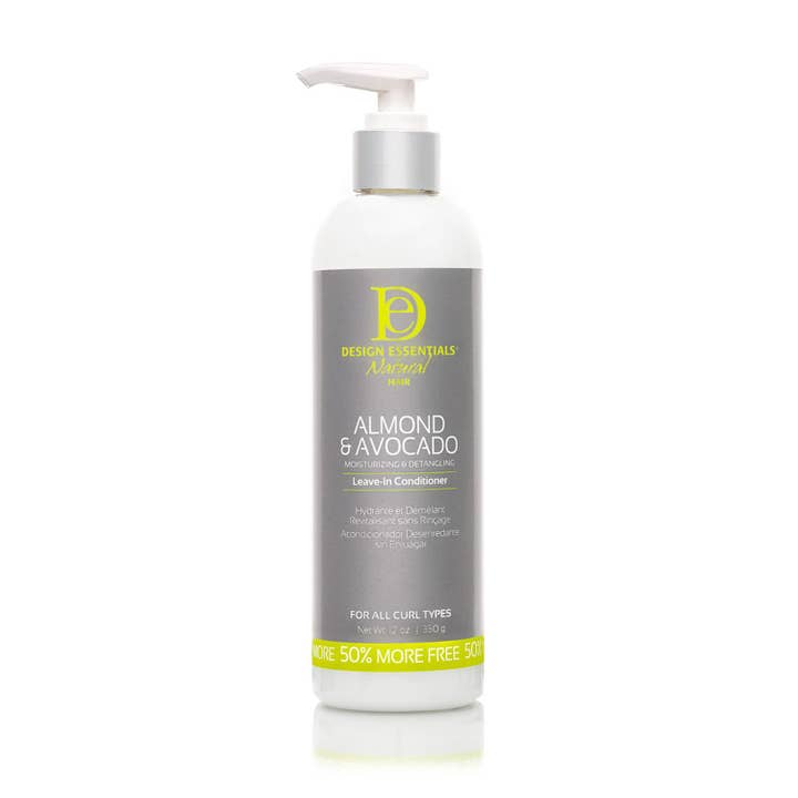 KT Supply - Wholesale Hair Leave-In Conditioner - Design Essentials Almond Avocado Leave In Conditioner, 12 Oz