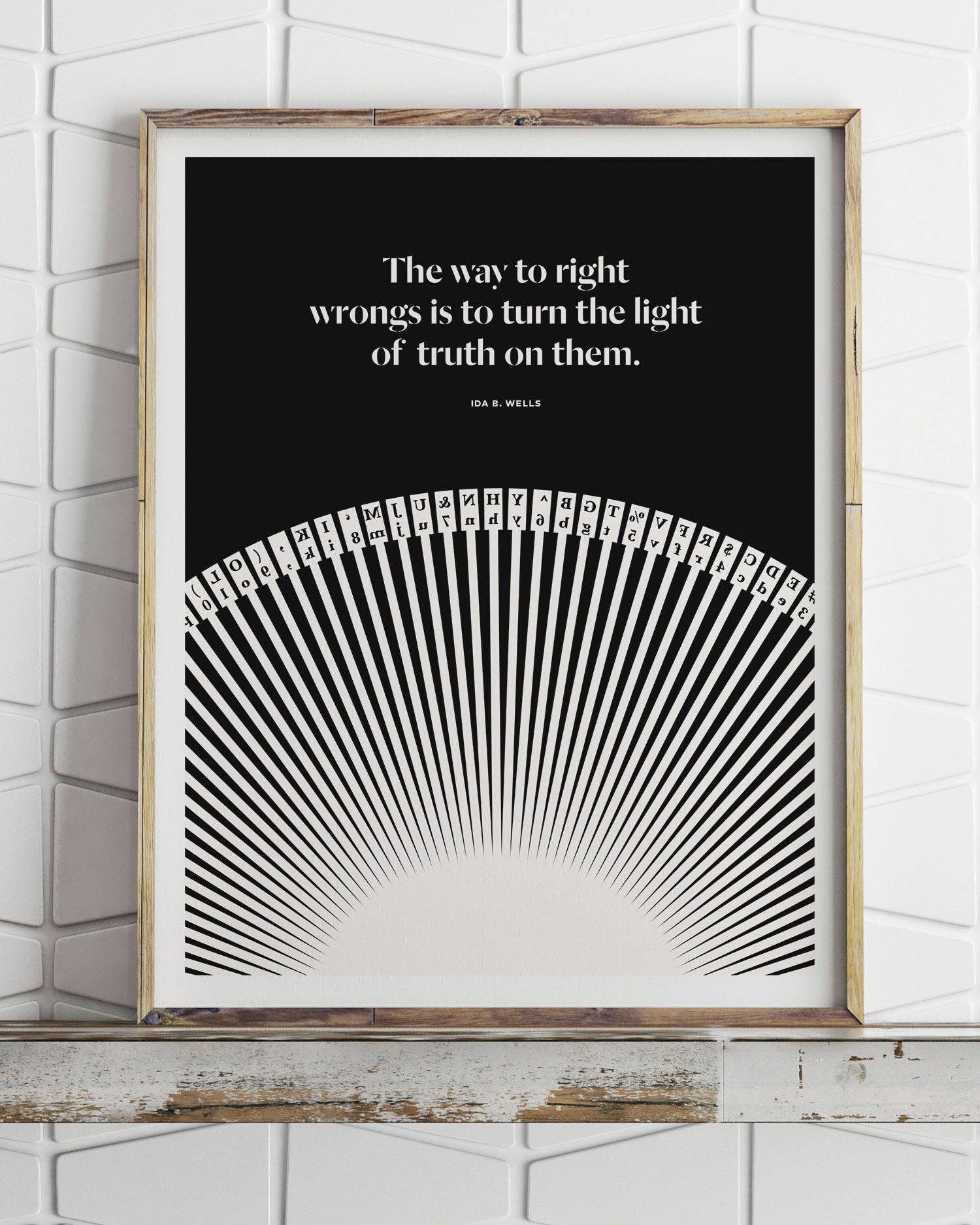 Obvious State - Wholesale Art Print - Ida B. Wells 11x14 Art Print1