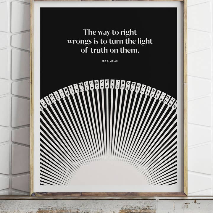 Obvious State - Vente Affiche d'art - Impression d'art 11 x 14 d'Ida B. Wells1