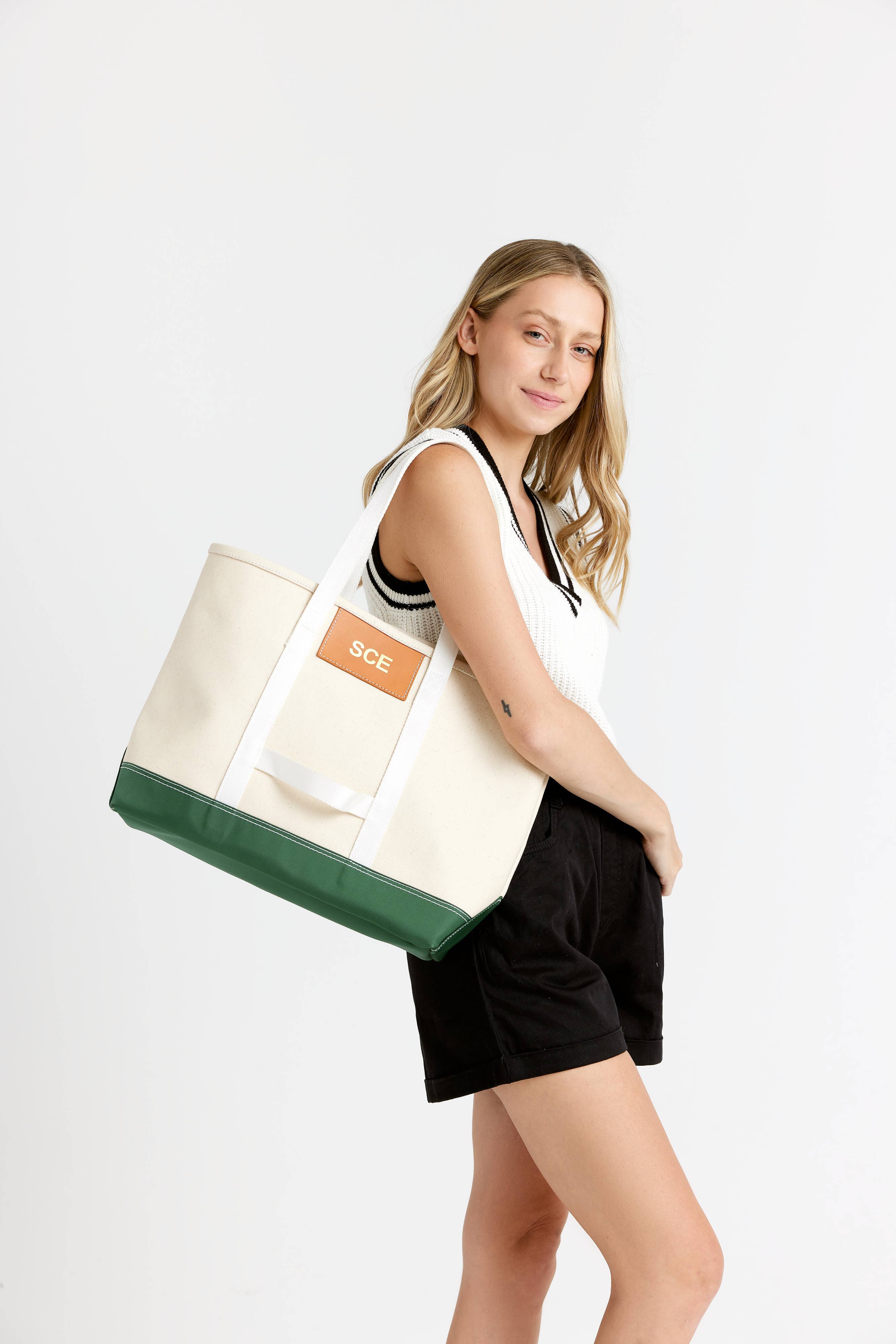 Boulevard - Vente Tote bag – femme - Sac en toile « Finn » Hunter (personnalisable)3