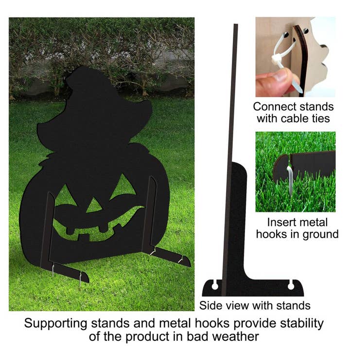 Designocracy - Wholesale Outdoor Ornament/Decor - Harvest Pumpkin Halloween X-Large Outdoor Thanksgiving Décor7