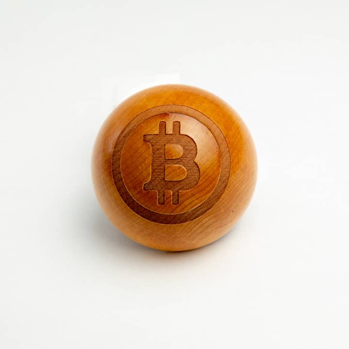 Bitcoin - Gravé pour la vente par myknockonwood