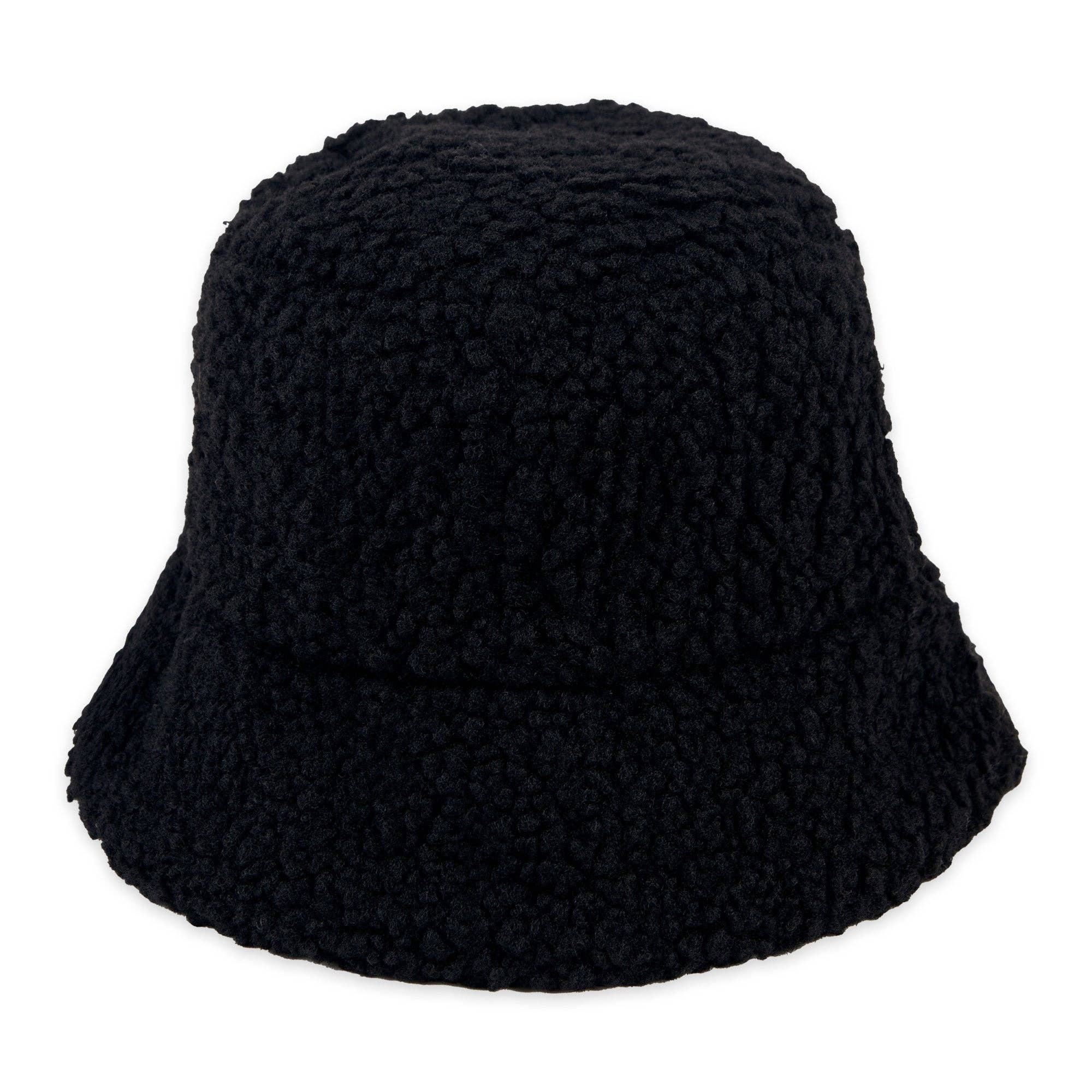 Hadley Wren – wholesale Bucket hat – Women's – Corduroy Reversible Bucket Hat - Black2