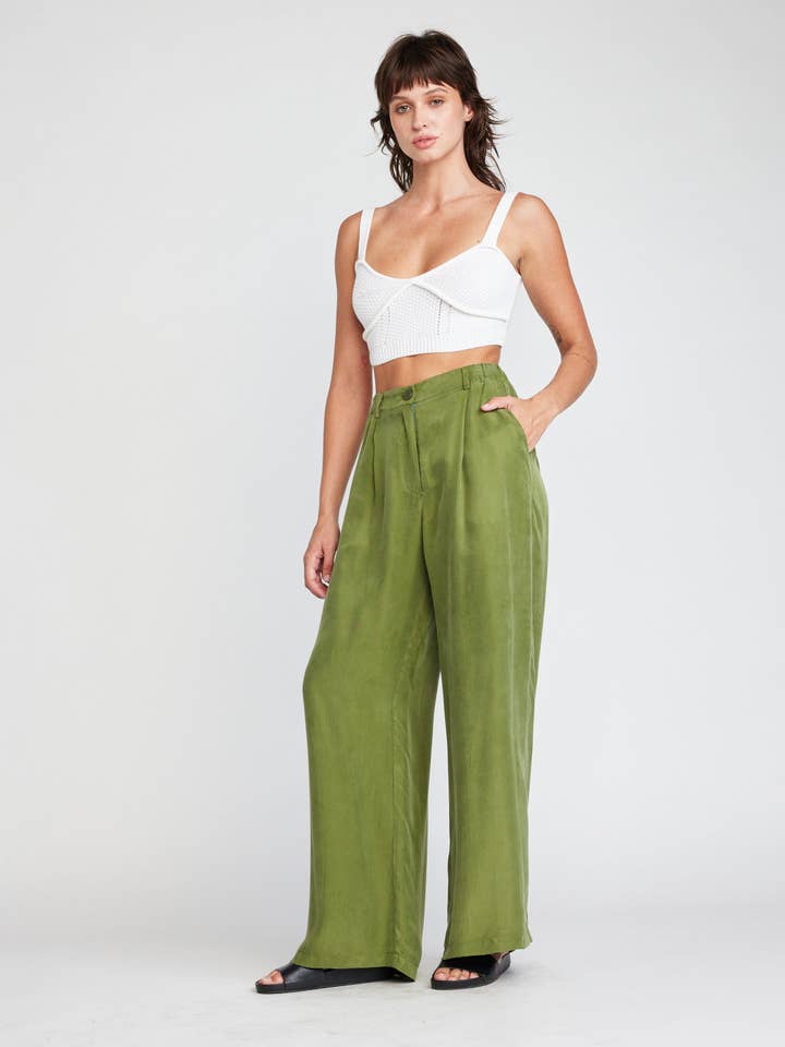 Caroline Pants for wholesale by Self Contrast