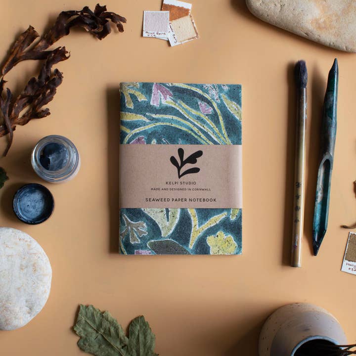 Kelpi Studio - Wholesale Notebook - Lined Seaweed Paper A6 Notebook4