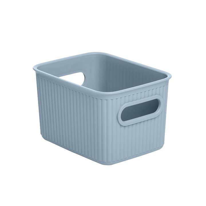 Superio Brand - Wholesale Storage Bin - Ribbed Collection Storage and Organizing Bins, 1.5 Liter-CS3