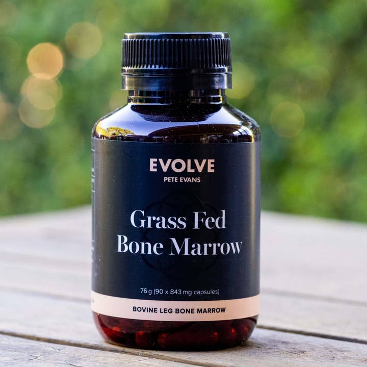 Gelpro Australia - Wholesale Oral Supplement/Vitamin - Pete Evans Grass Fed Beef Marrow Capsules - 90 Caps