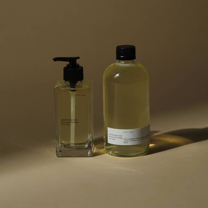 Well Kept - Wholesale Hand Soap/Wash - Hand & Body Wash Refill - Thrive - 500ml