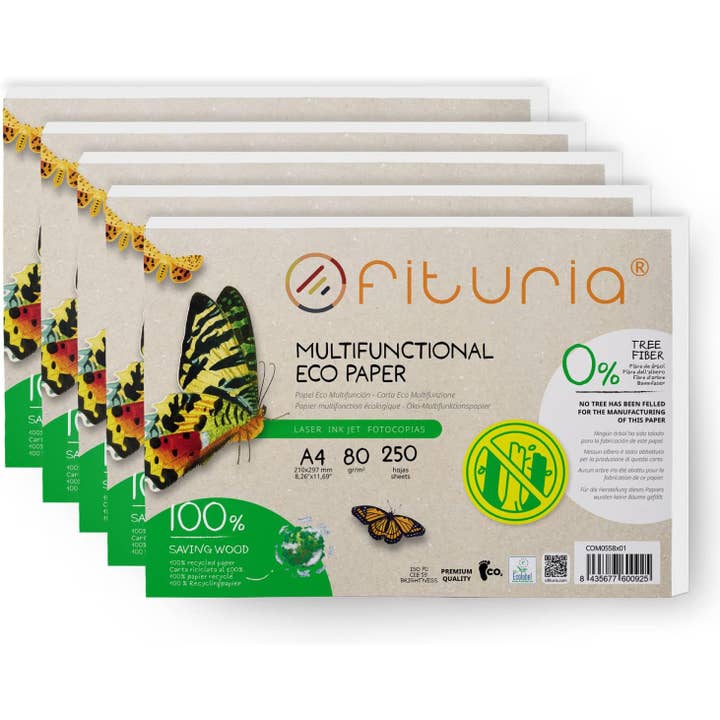 Recycled Paper A4 80gr 250 Laser/Inkjet Sheets for wholesale by MEDEL OFFICE