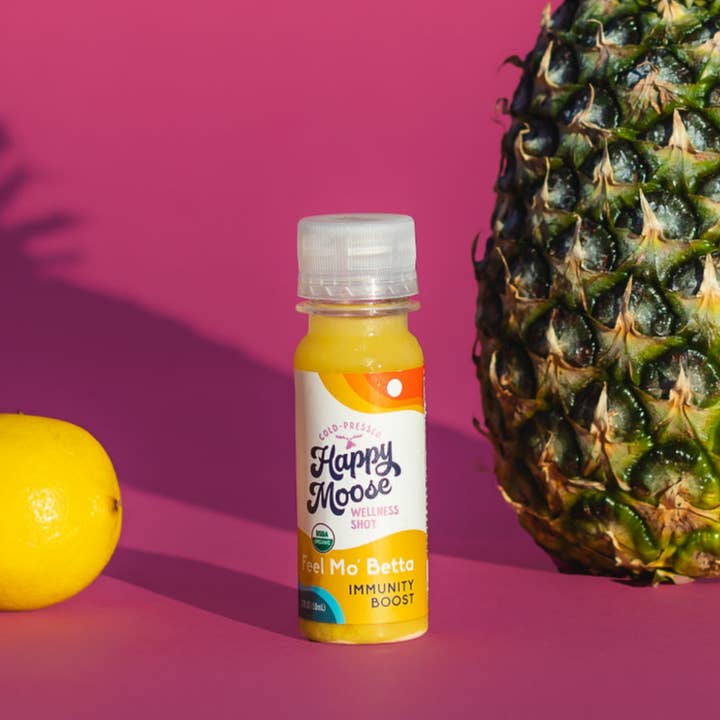 Happy Moose Juice - Wholesale Wellness Juice/Tonic - Wellness Shots - Mix and Match - 3 x 24 of each recipe2