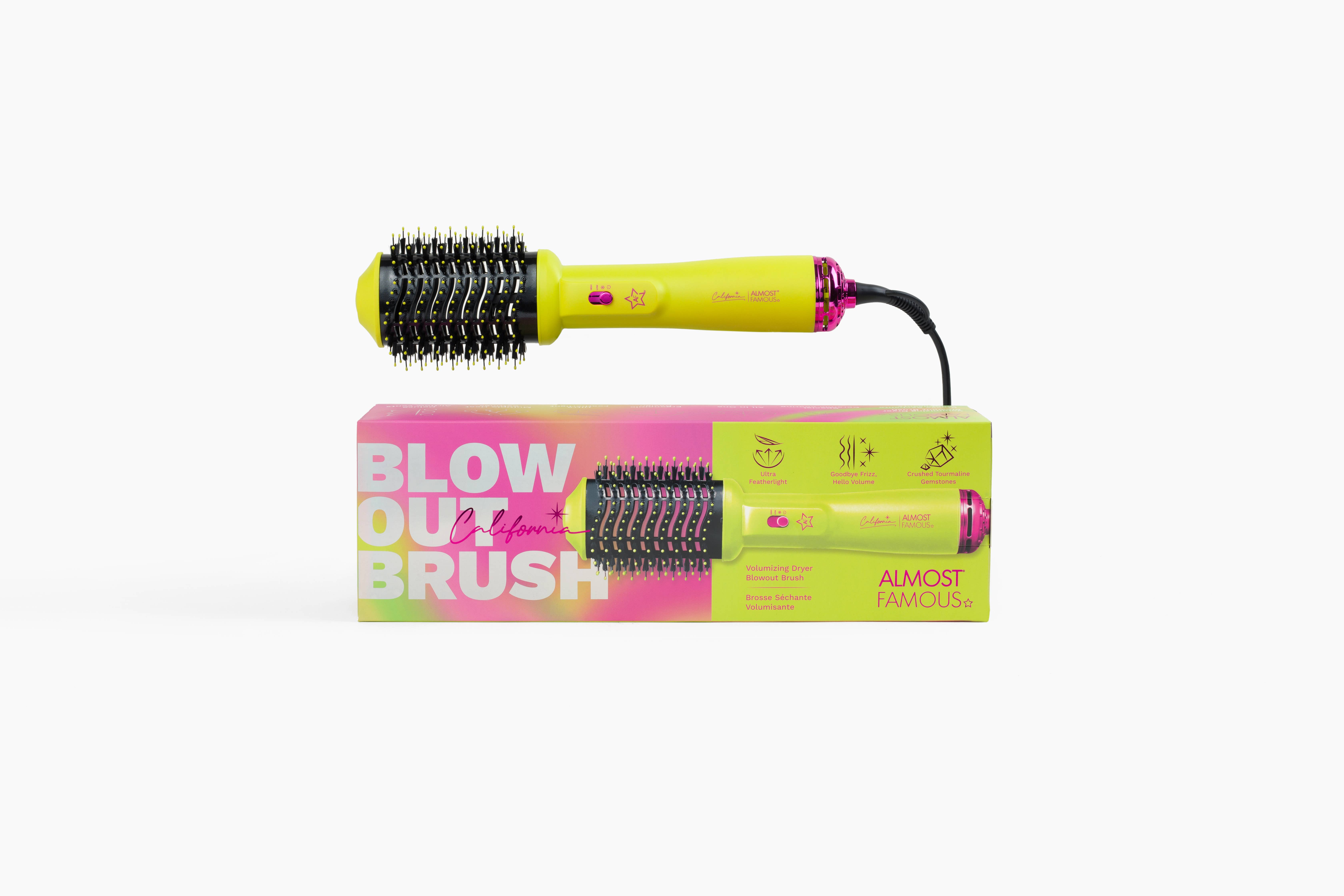 Almost Famous - Vente Sèche-cheveux - Nouvelle brosse coiffante 3 en 1 - Collection California
