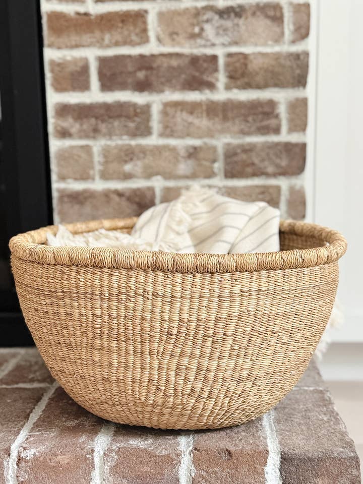 Haven Storage Basket for wholesale by peony + olive