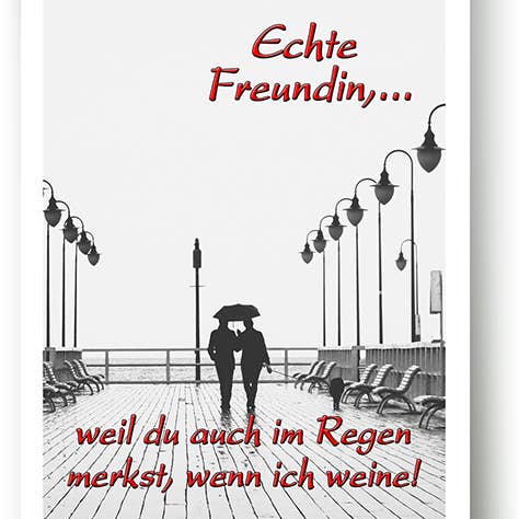 Freundschaft / Grußkarte / 359017 für den Großhandel von Yabué