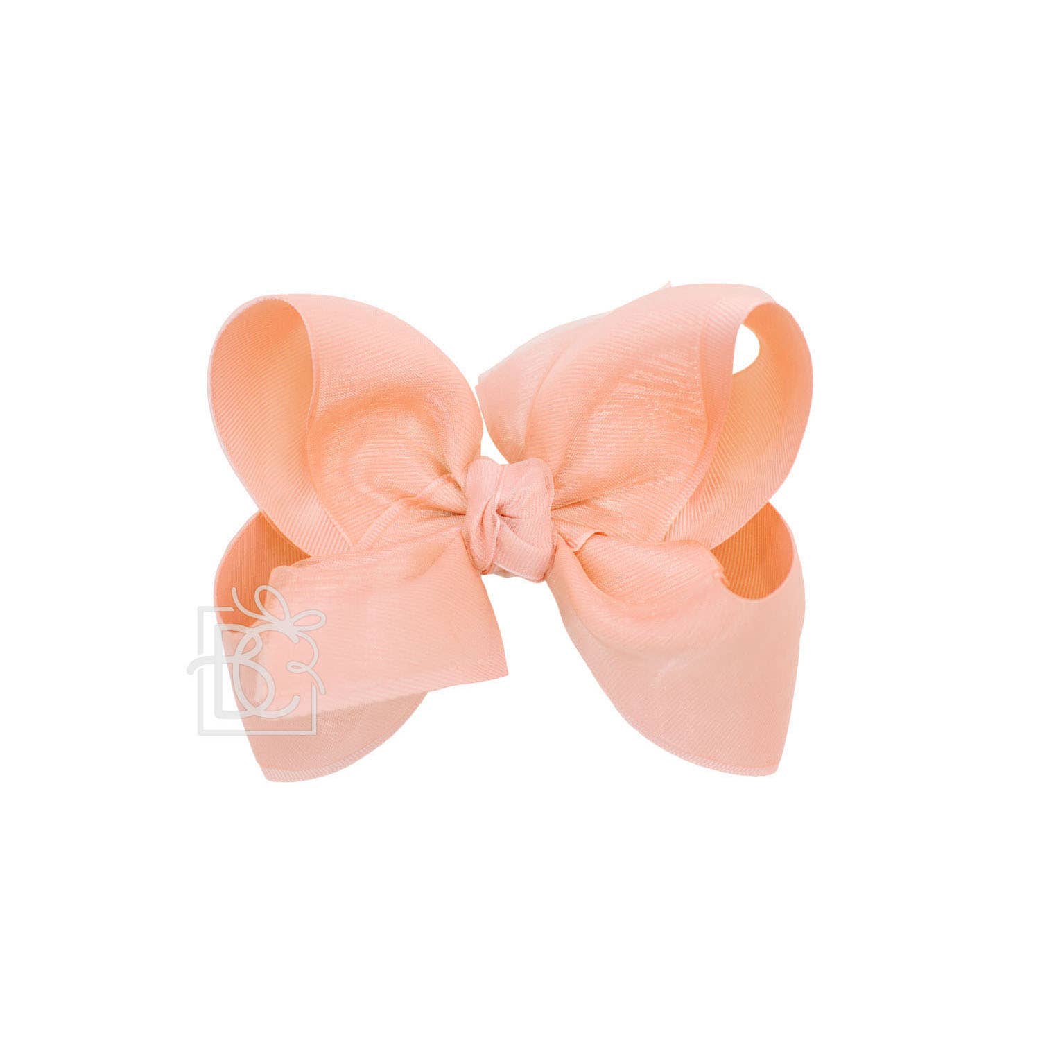 Beyond Creations, LLC – wholesale Hair bow – Kids – LAYERED ORGANZA/GROSGRAIN BOW ON CLIP70