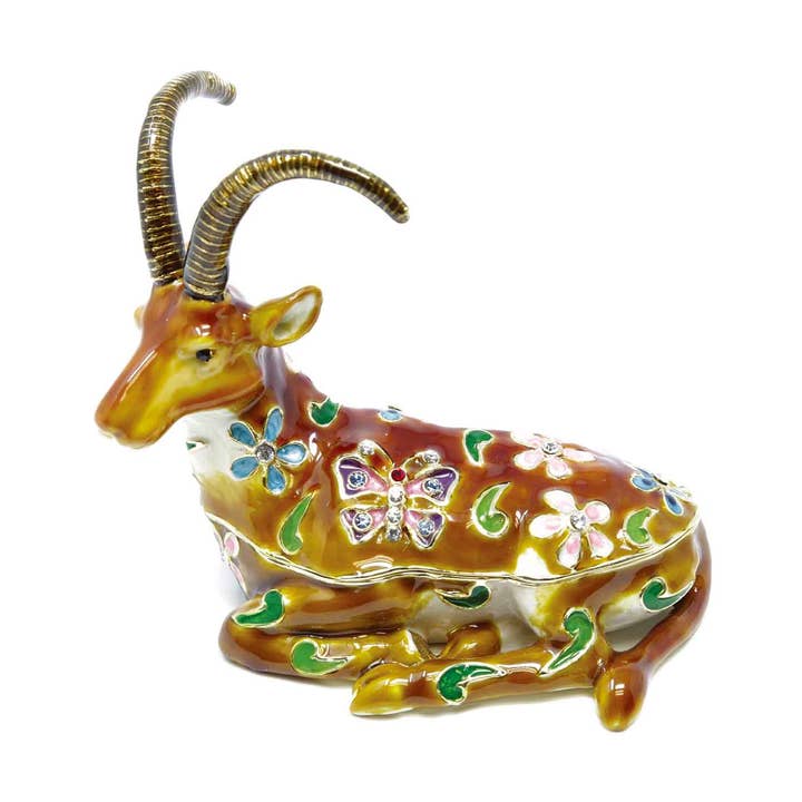 Sambar Deer Trinket Box for wholesale by Supreme Housewares