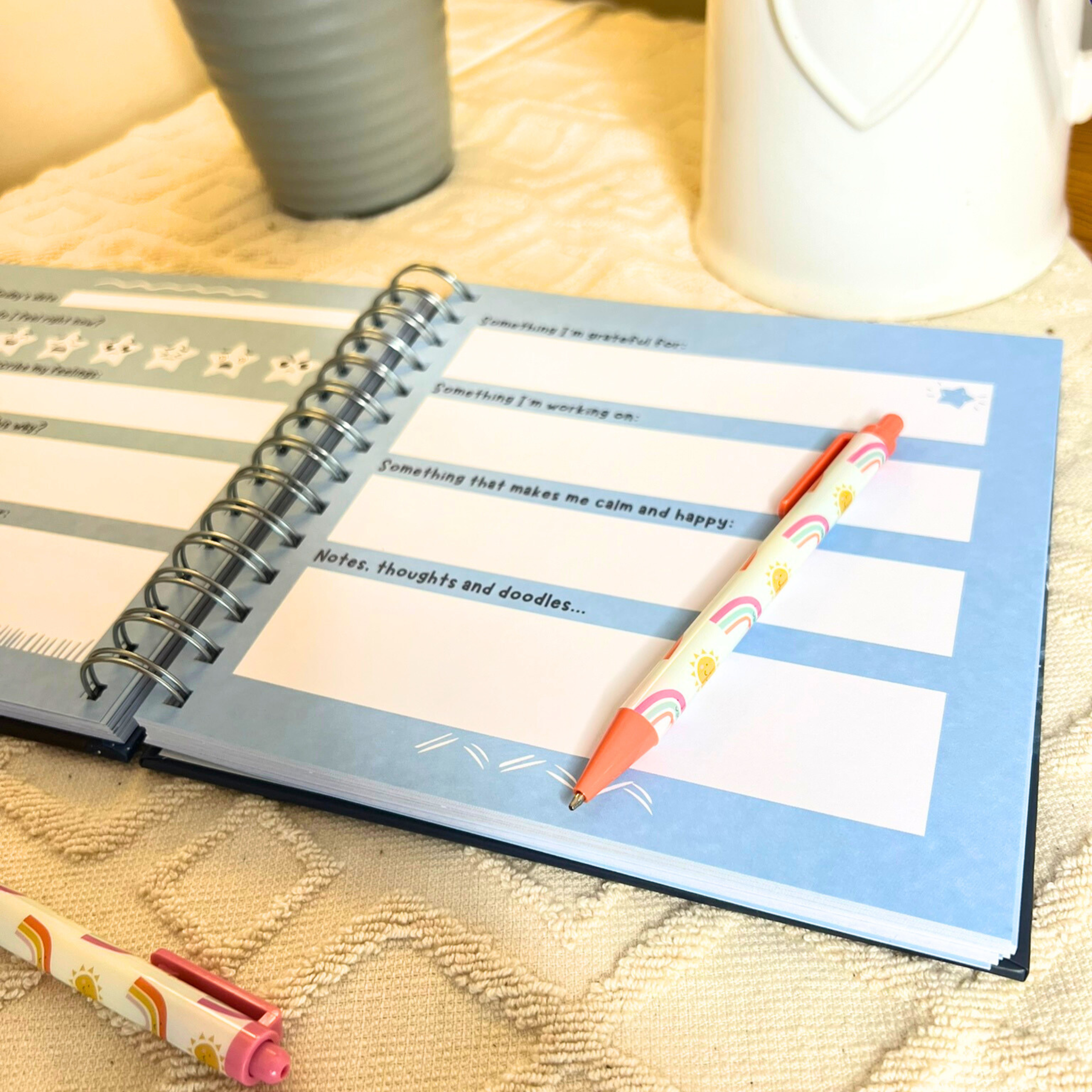 Fox Under The Moon - Wholesale Journal/Diary - Children's Journal for Feelings & Emotions1