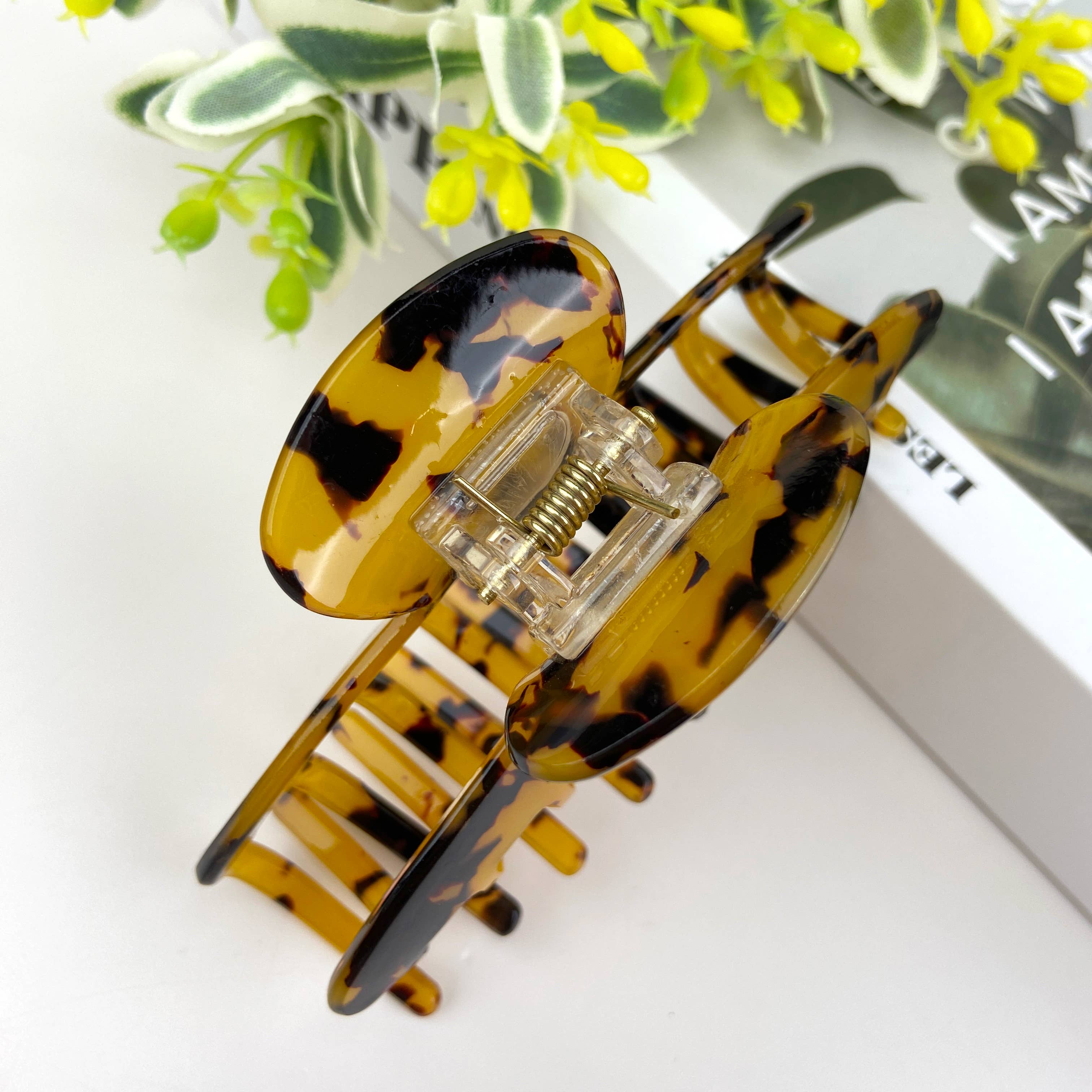 mildstyles – Clips para cabelo - Mulher por atacado – Crush Chita Pele Garra Clip7