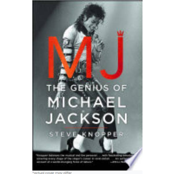 Real Retro - Wholesale Biography & Memoir - MJ: The Genius of Michael Jackson Steve Knopper Book