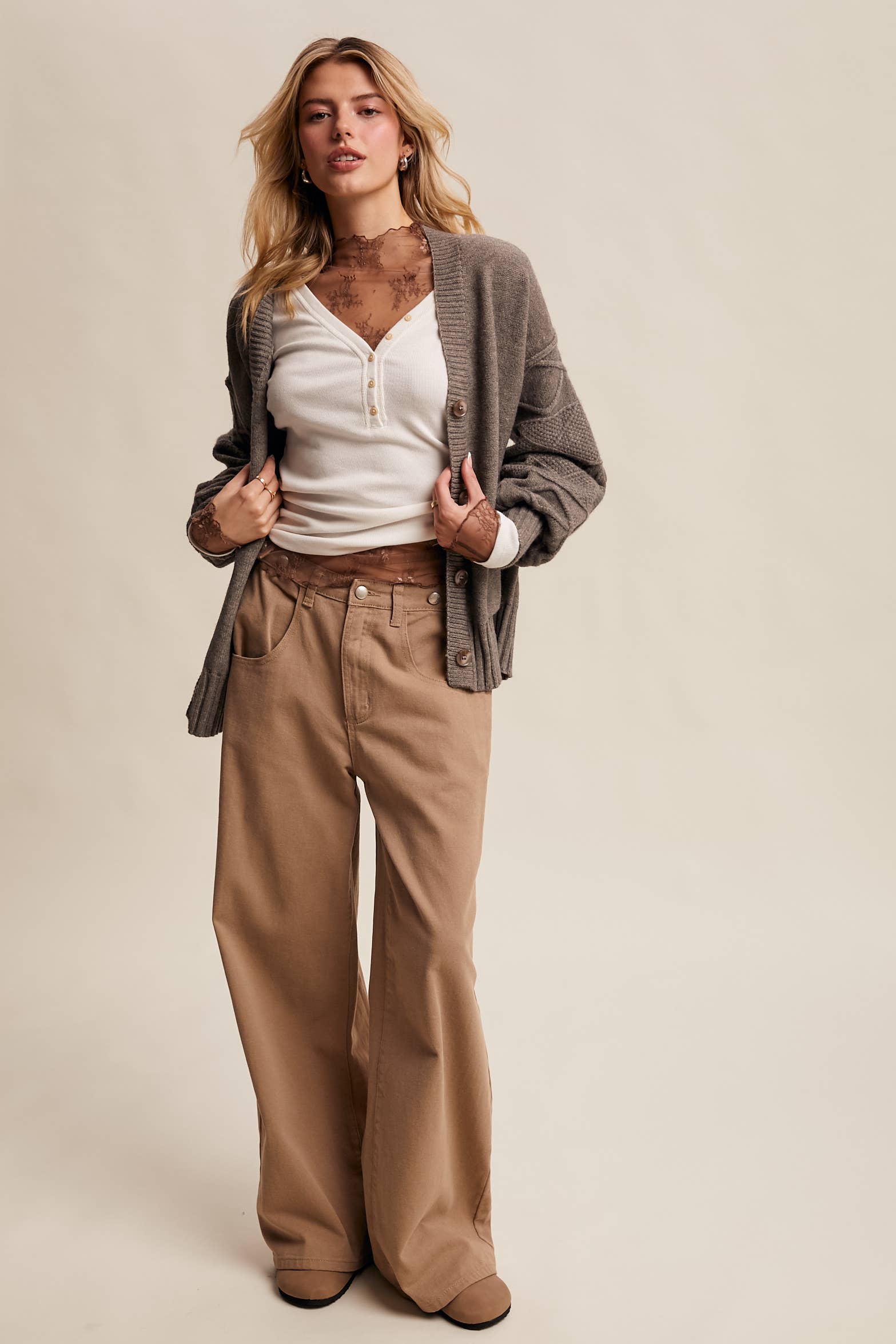 Listicle - Venta al por mayor Vaqueros - Mujer - Pantalones vaqueros de pierna ancha de colores24