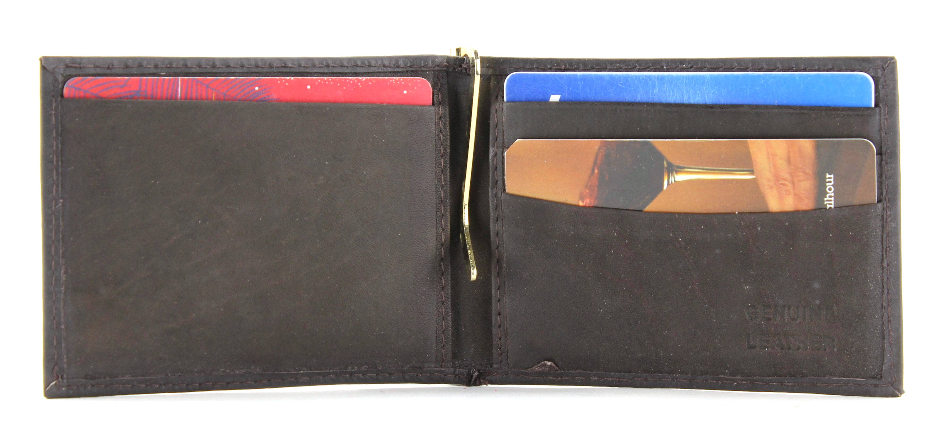 Leather Impressions Inc – wholesale Wallet – Women's – Cowhide Money Clip Wallet Style: 1757310