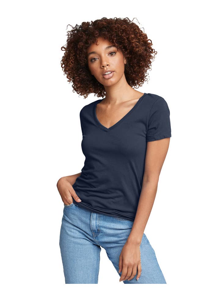 Total Apparel - Wholesale T-Shirt - Women's - Next Level N1540 - Ladies' Ideal V2