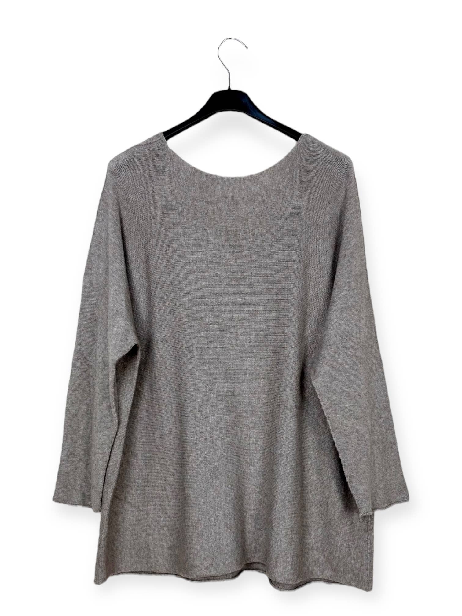 Lucky Nana - Wholesale Knit Sweater - Women's - AH L2218 - Plus Size V-Neck Sweater26